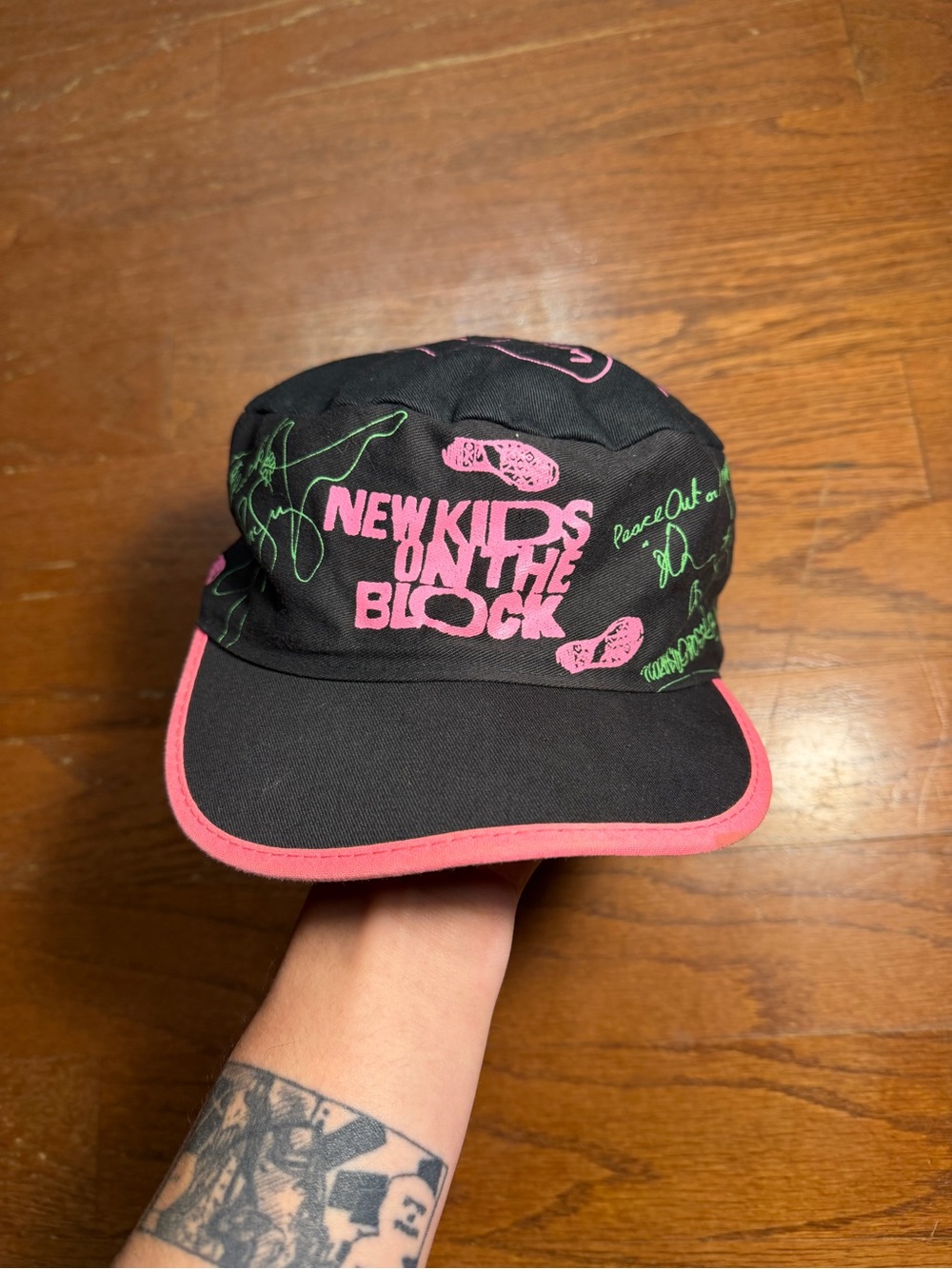 90s Vintage Youth New Kids on the Block Graphic Hat